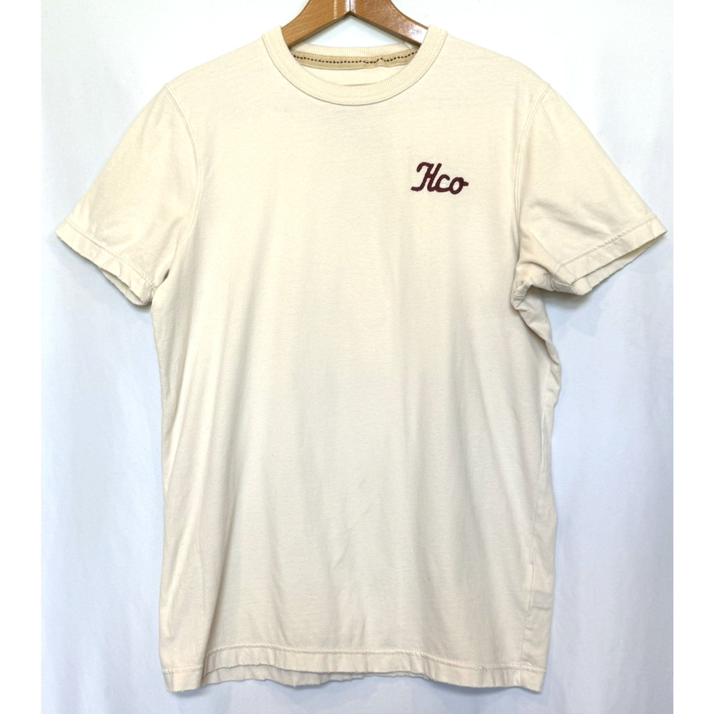 Vintage Y2K Hollister‎ HCO Spell Out Muscle Shirt Mens Size M Embroidered Logo